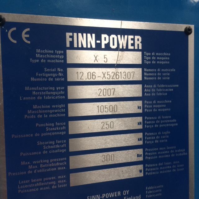 Finnpower X5 Turret Punch (2007)