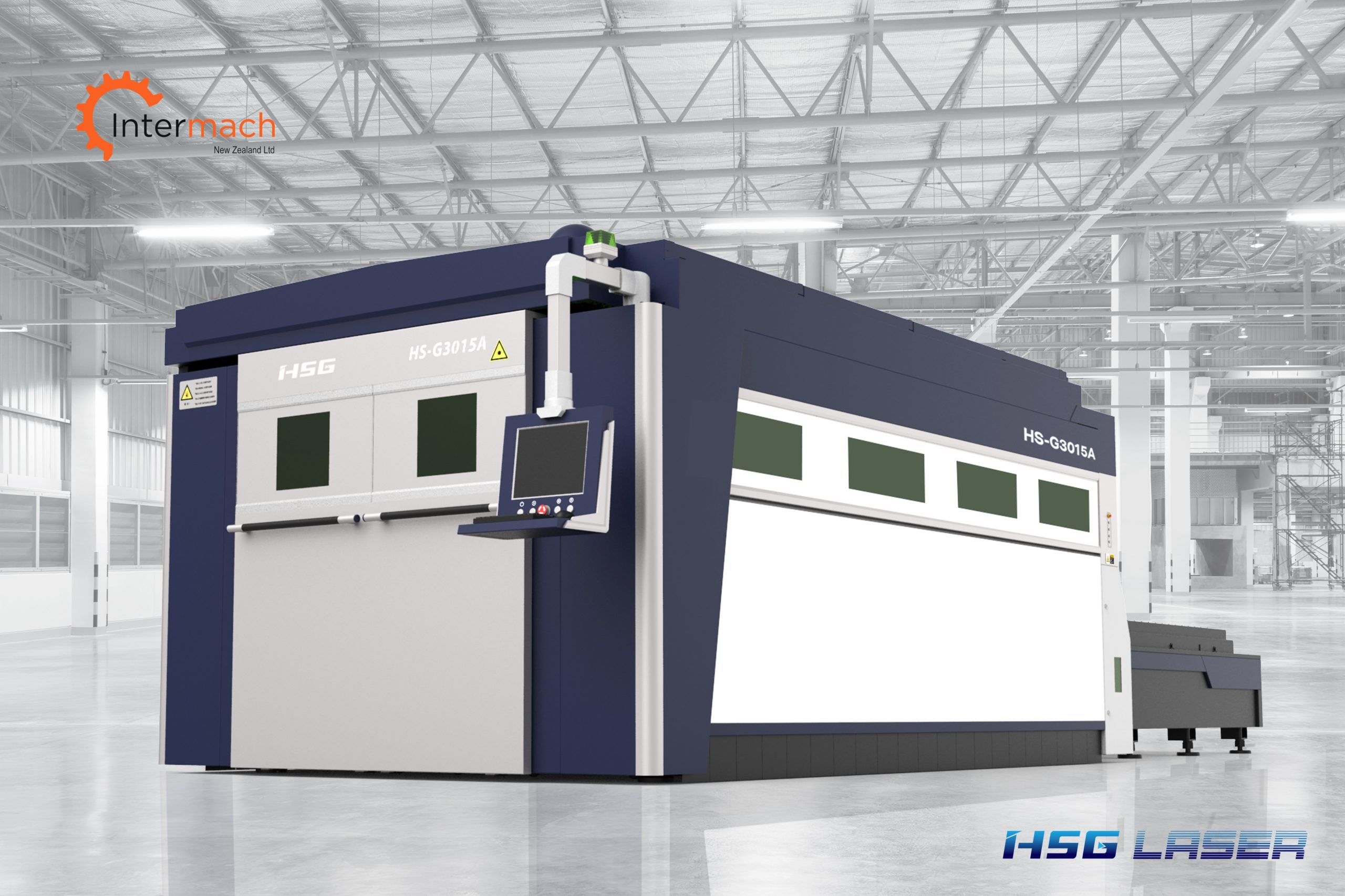 HSG Fiber Laser  – 2Kw – 3000mm x 1500mm Sheet – G3015A