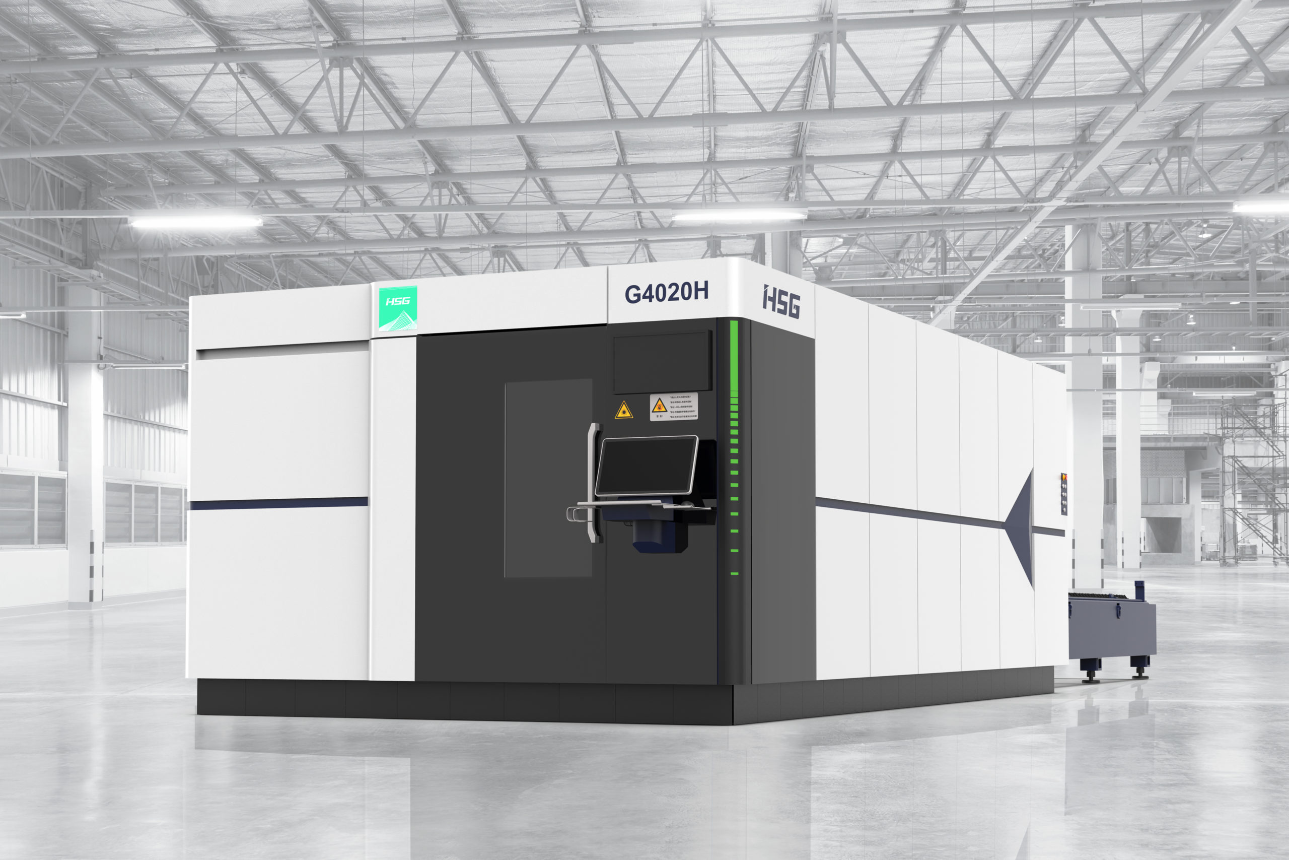 HSG Fiber Laser  – 4Kw – 4000mm x 2000mm Sheet – G4020H