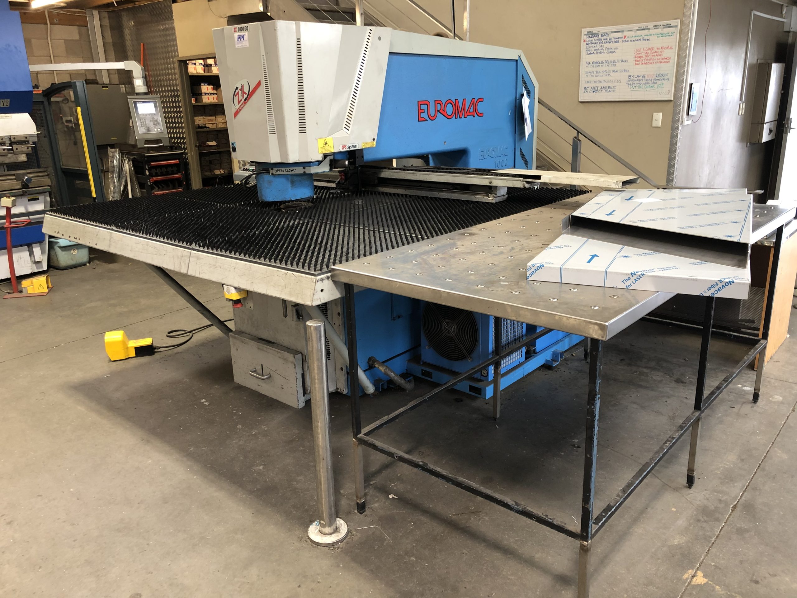 Euromac Turret Punch ZX, Model 1000/30