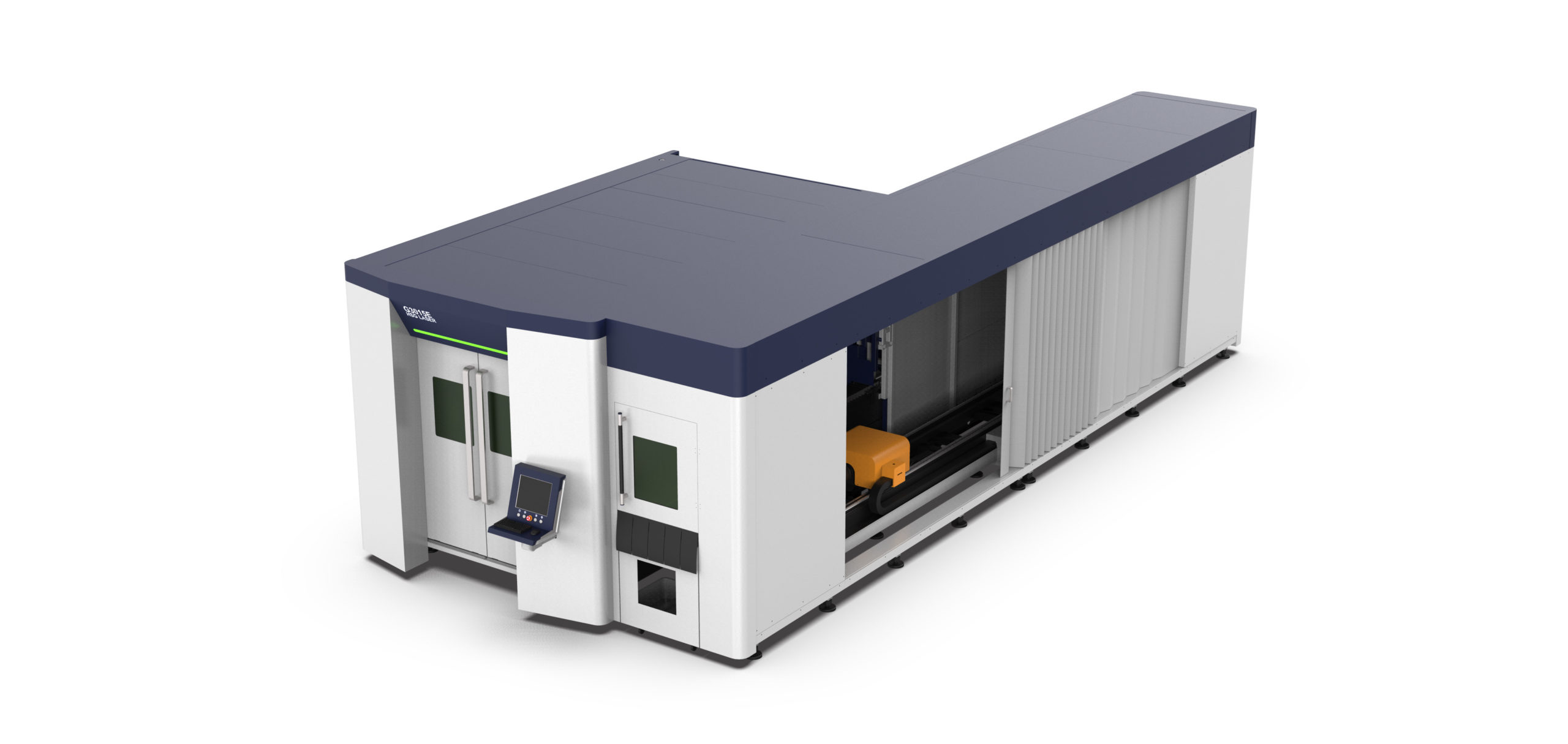 HSG Fiber Laser Sheet and Tube Combination Cutter  – 2Kw – G3015E