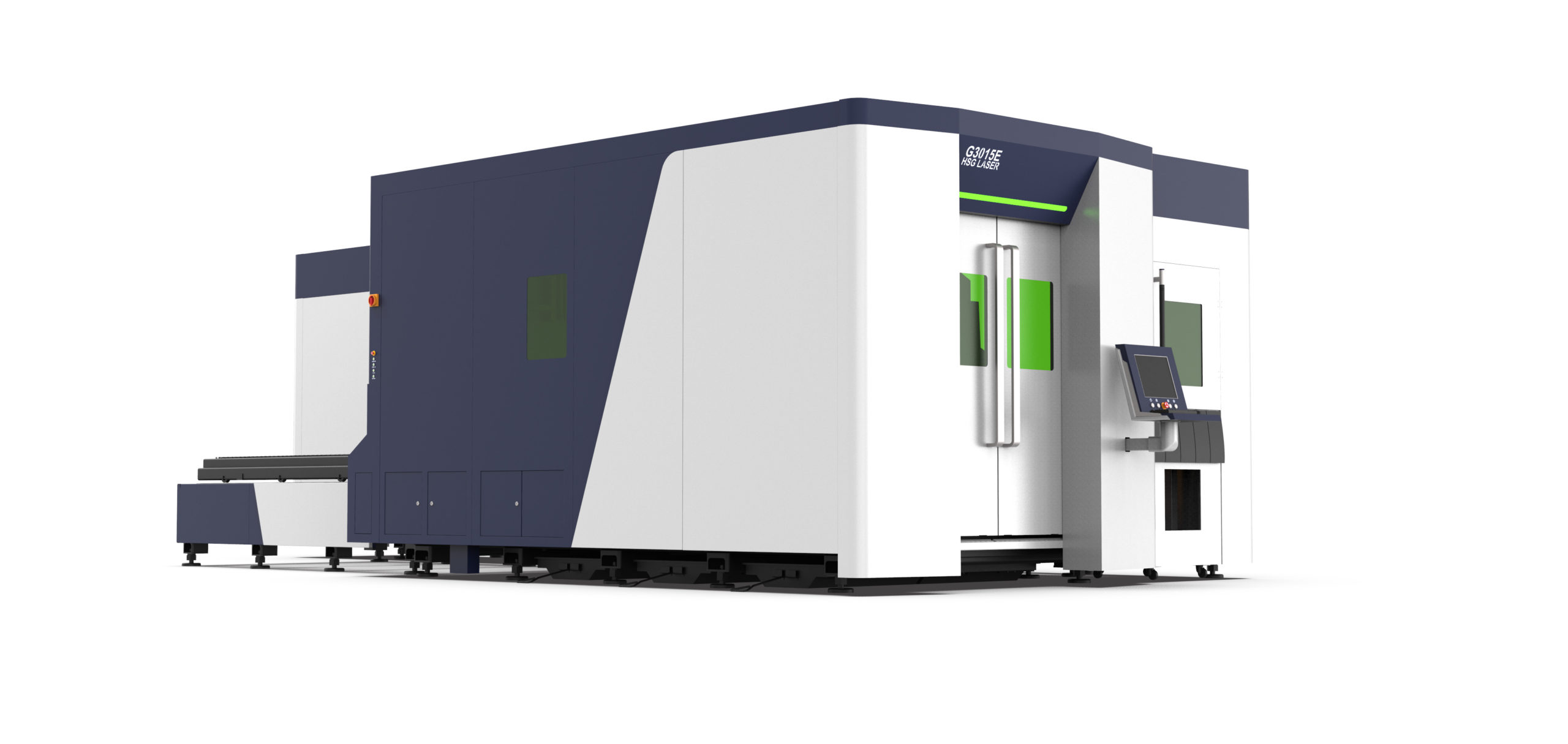 HSG Fiber Laser Sheet and Tube Combination Cutter  – 2Kw – G3015E